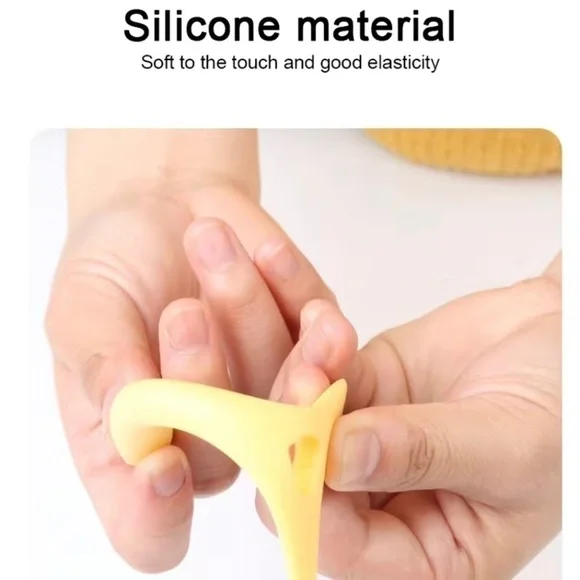 Yellow 4 In 1 Silicone Eyeliner Tool - Picture 9 of 11